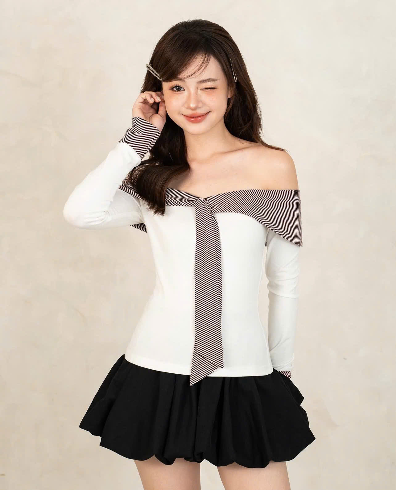 z7609157927451_94bc0ebcbe9482e6a053ef13f638f6c7 Maisy Top x Pansy Skirt