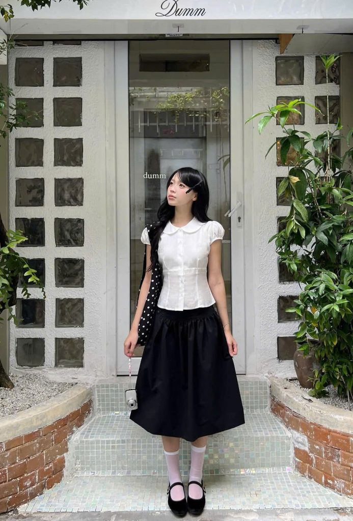 Hana Top x Sumi Skirt