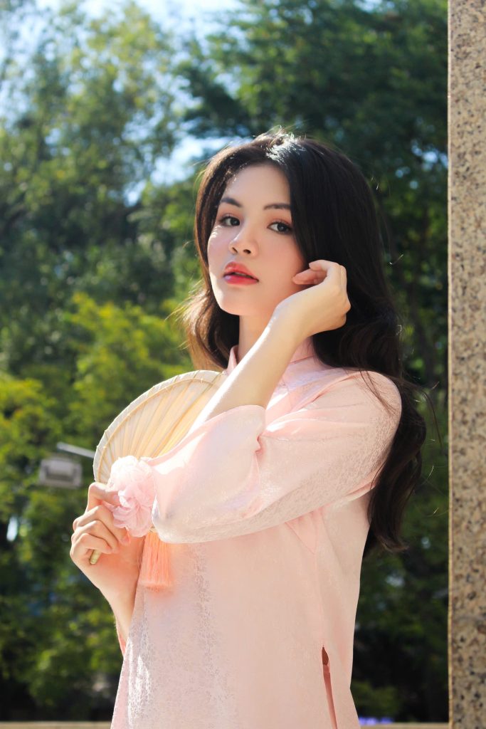áo dài Diên Hồng