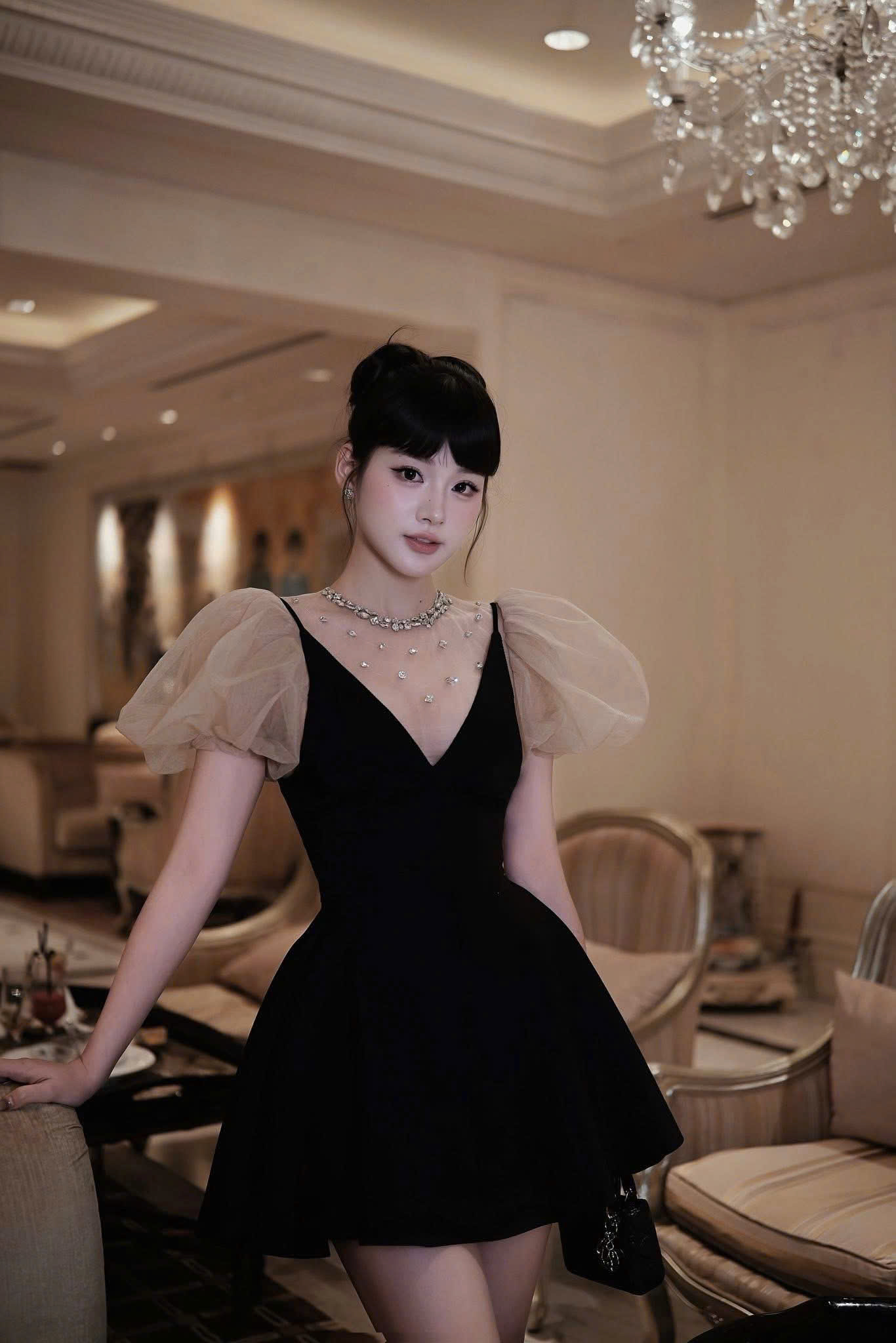 z7604170712950_f6d78f89e6725550ac7d846c93376288 Noir Dress